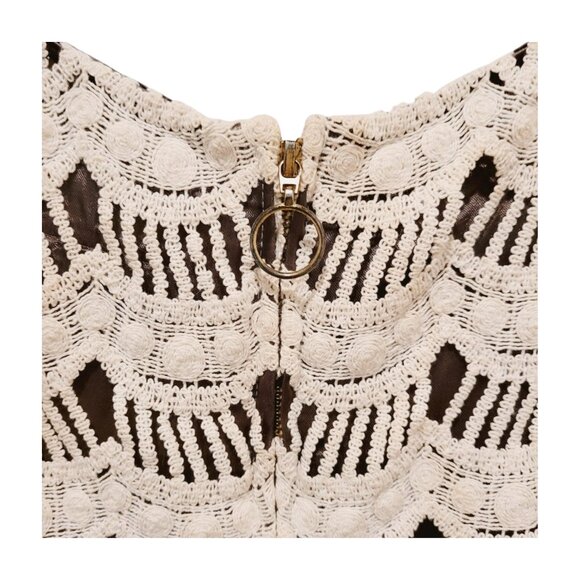 Kate Spade Women's 2 Dress Virginia Black Scalloped Lace Shift Short Sleeve EUC - Picture 6 of 10